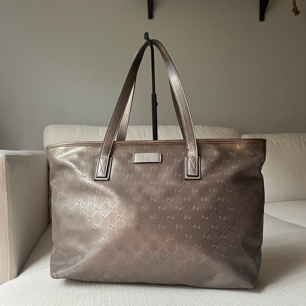 Gucci Plus Tote GG Imprime Large